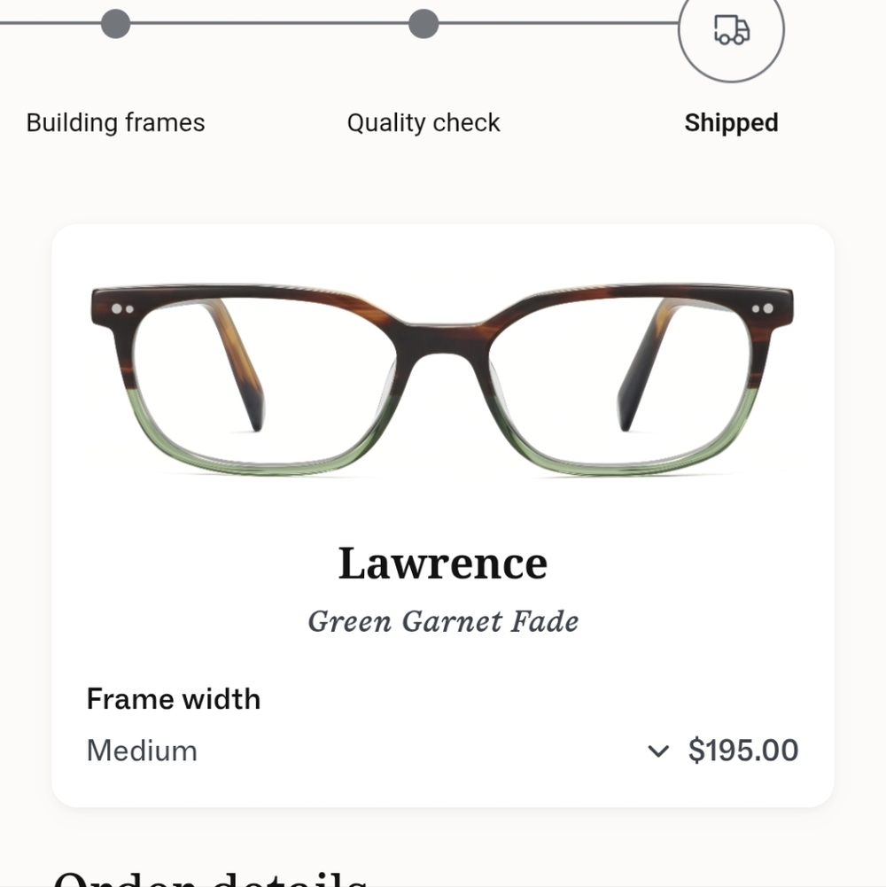Warby Parker Lawrence Frames